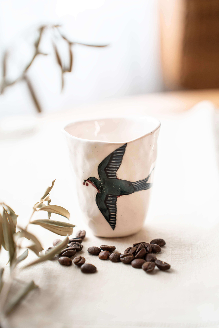 El Sanatı GEZGİN Seramik Kupa