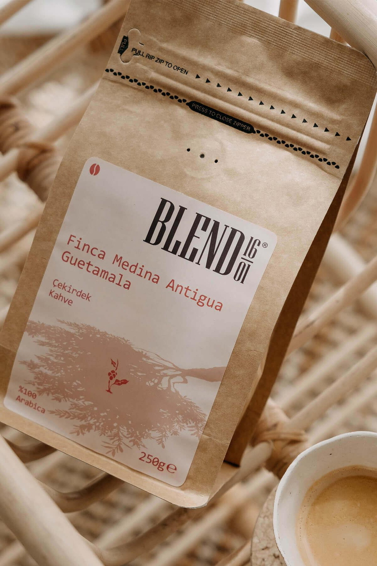 Guatemala Finca Medina Çekirdek Kahve 250 g 