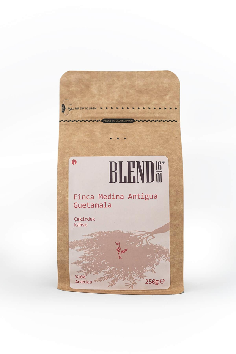 Guatemala Finca Medina Çekirdek Kahve 250 g 