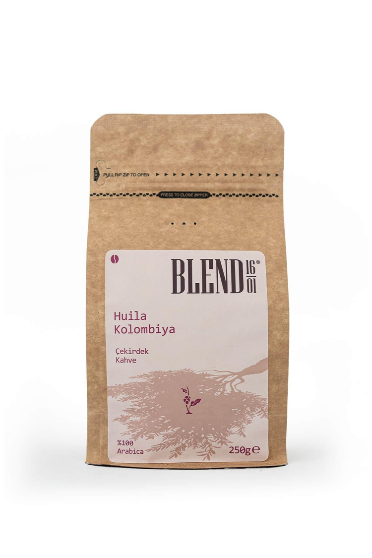 Kolombiya Huila Çekirdek Kahve 250 g 