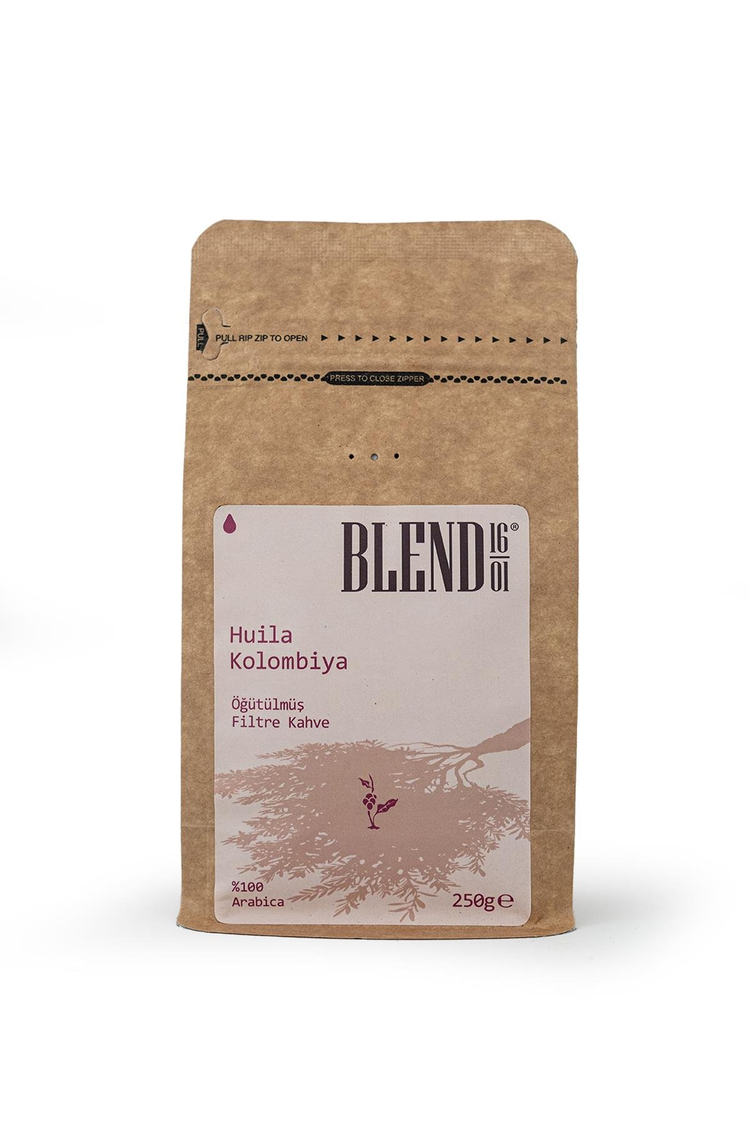 Kolombiya Huila Filtre Kahve 250 g (Öğütülmüş)