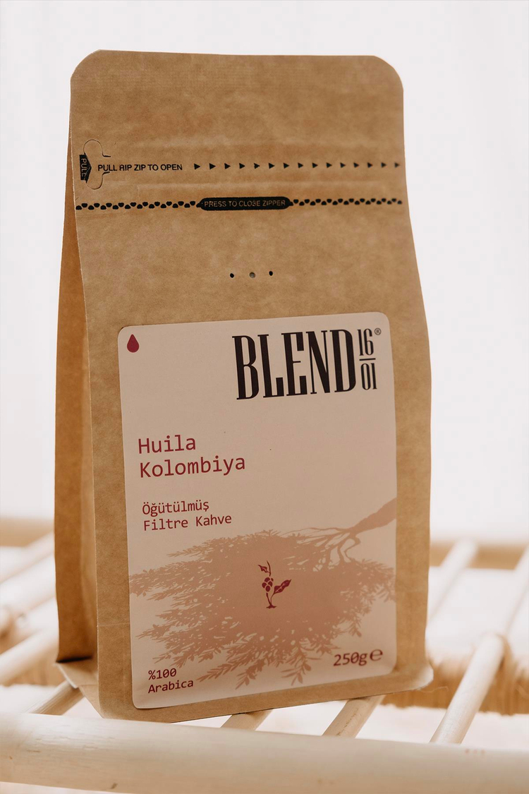 Kolombiya Huila Filtre Kahve 250 g (Öğütülmüş)