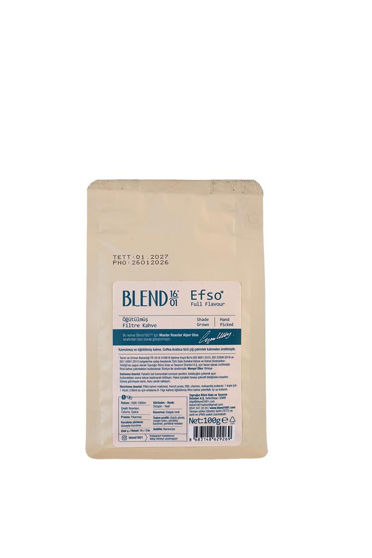 Mini Efso Blend Filtre Kahve 100g (Öğütülmüş)
