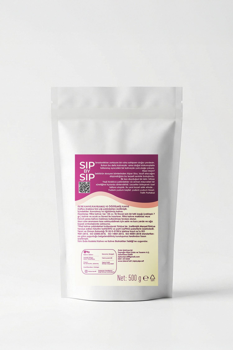Sip by Sip Filtre Kahve 500gr Orman Meyveleri Tadıyla 