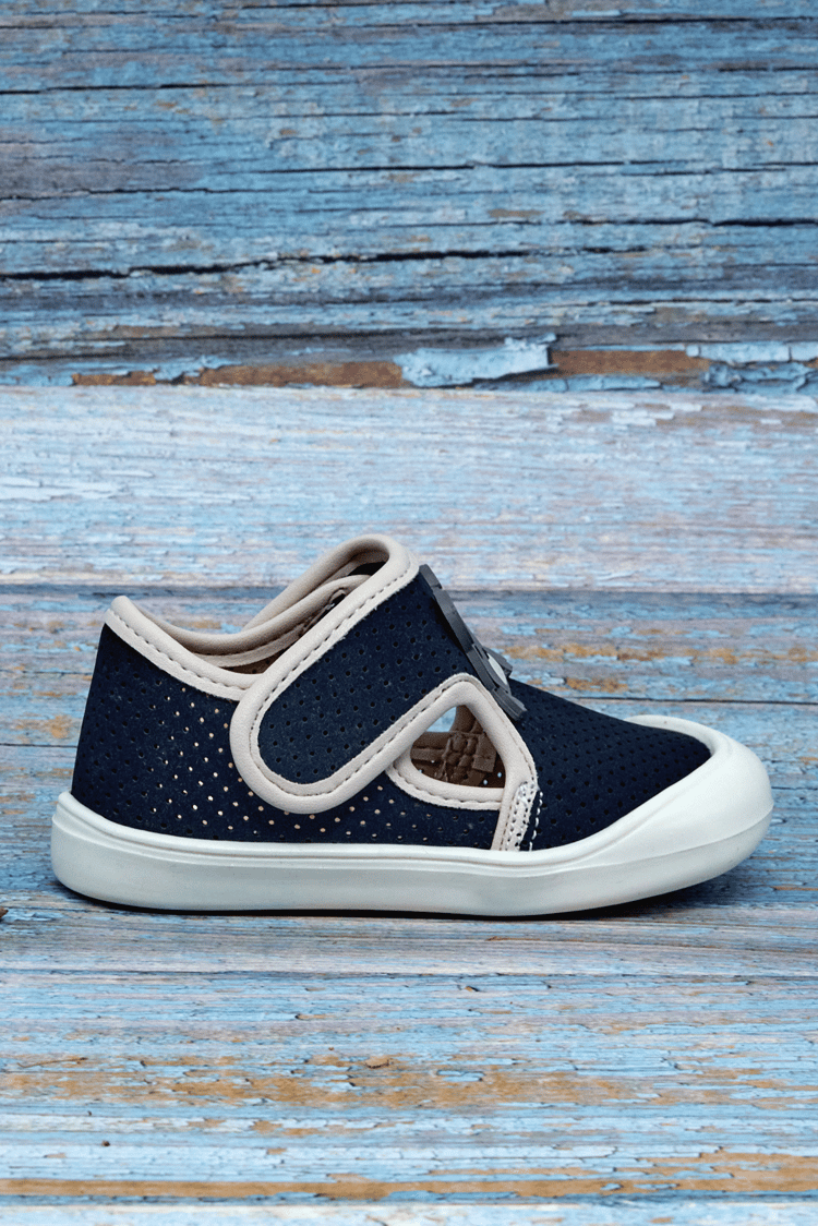 Ayıcık Detaylı Rahat Kalıp İlk Adım Sneaker Kız Çocuk Lacivert Sneaker TBARZ1100