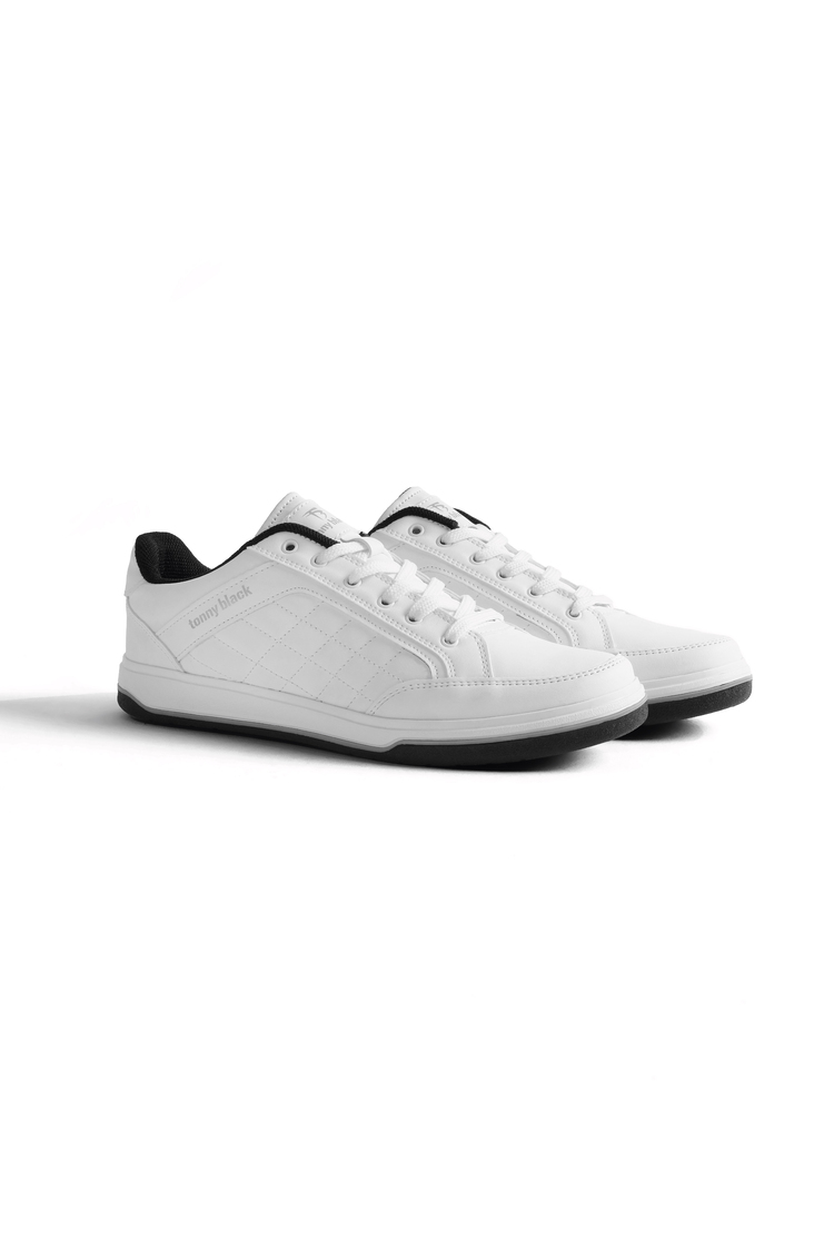 Bağcıklı Günlük Sneaker Unisex Beyaz Sneaker TBKOÇ005