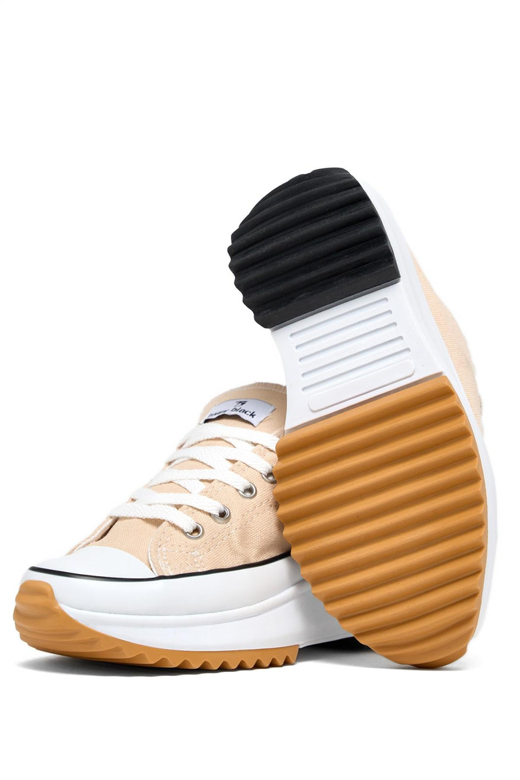 Çocuk Unisex Bej Rahat Kalıp Sneaker