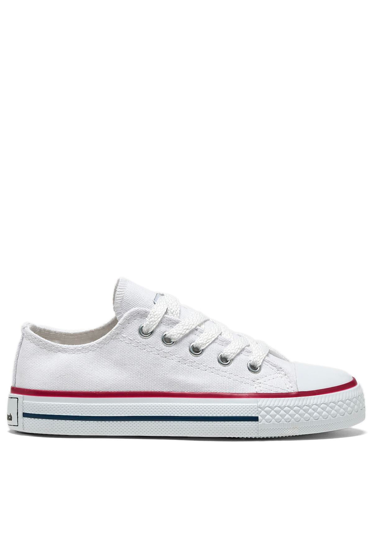 Çocuk Unisex Beyaz Rahat Kalip Sneaker Ayakkabi