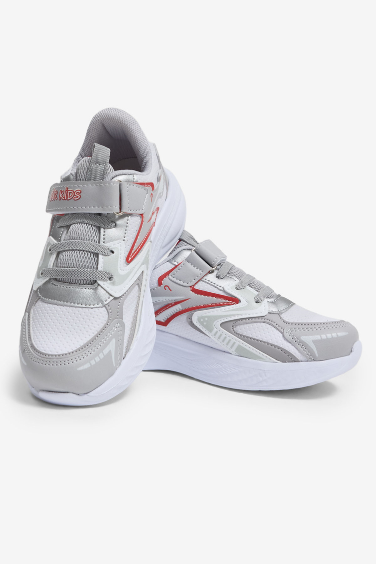 Çocuk Unisex Gri Kırmızı  TBGR205