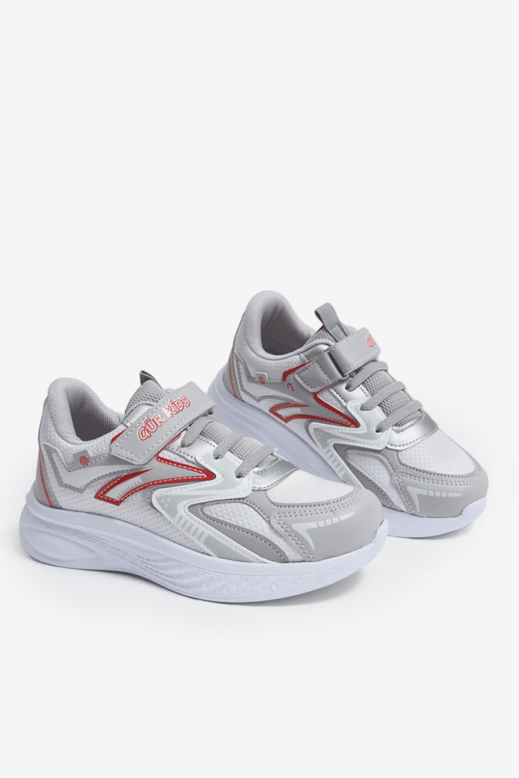 Çocuk Unisex Gri Kırmızı  TBGR205