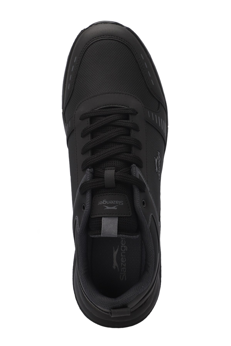 GOLDEN I Büyük Beden Erkek Siyah Siyah Sneaker SA24RE003
