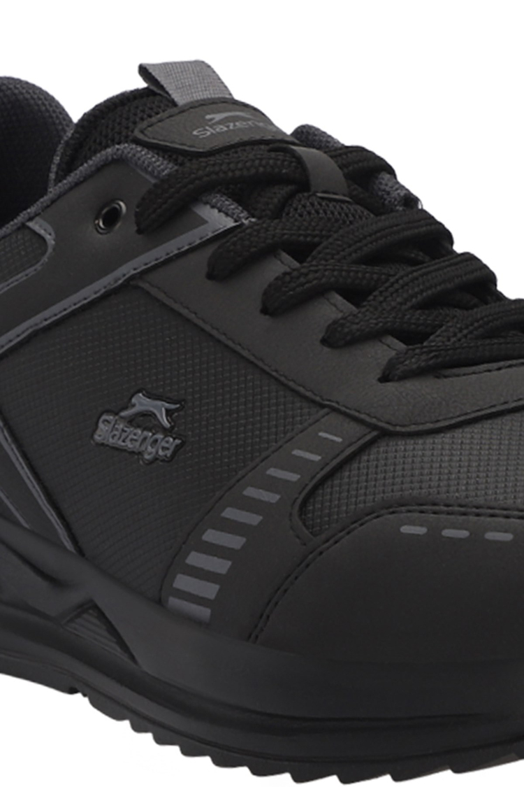 GOLDEN I Büyük Beden Erkek Siyah Siyah Sneaker SA24RE003