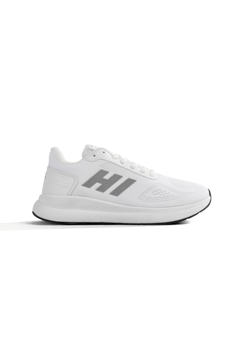 Rahat Kalıp Hafif Esnek Şeritli Sneaker Unisex Beyaz Beyaz Sneaker TBSHN021