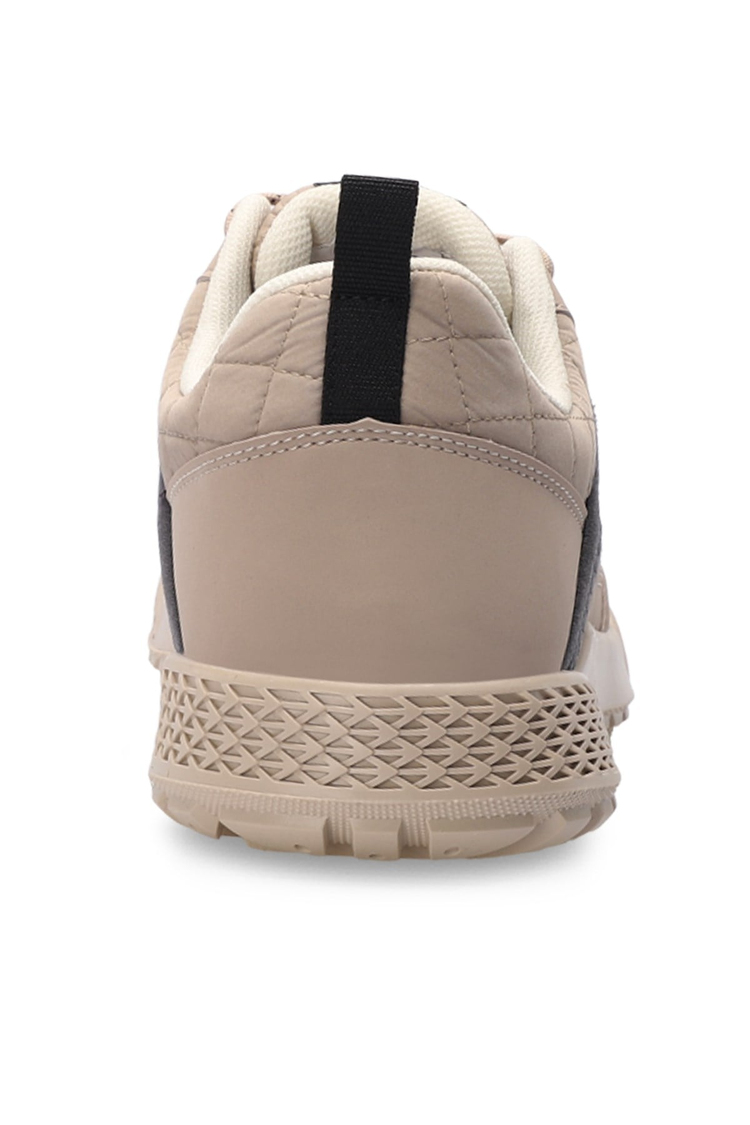 TERENTIY IN Erkek Bej Siyah Sneaker SA24OE073
