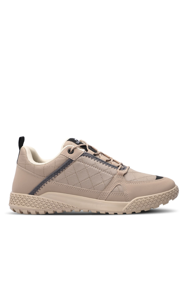 TERENTIY IN Erkek Bej Siyah Sneaker SA24OE073