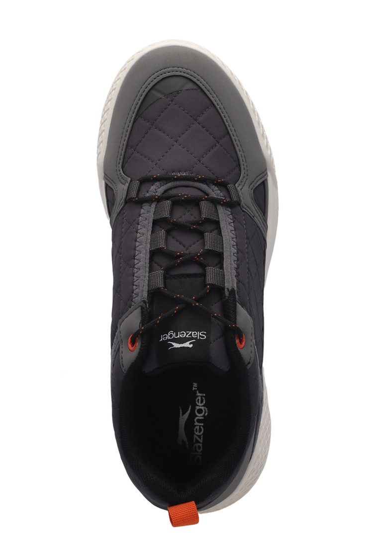 TERENTIY IN Erkek Koyu Gri Kırmızı Sneaker SA24OE073