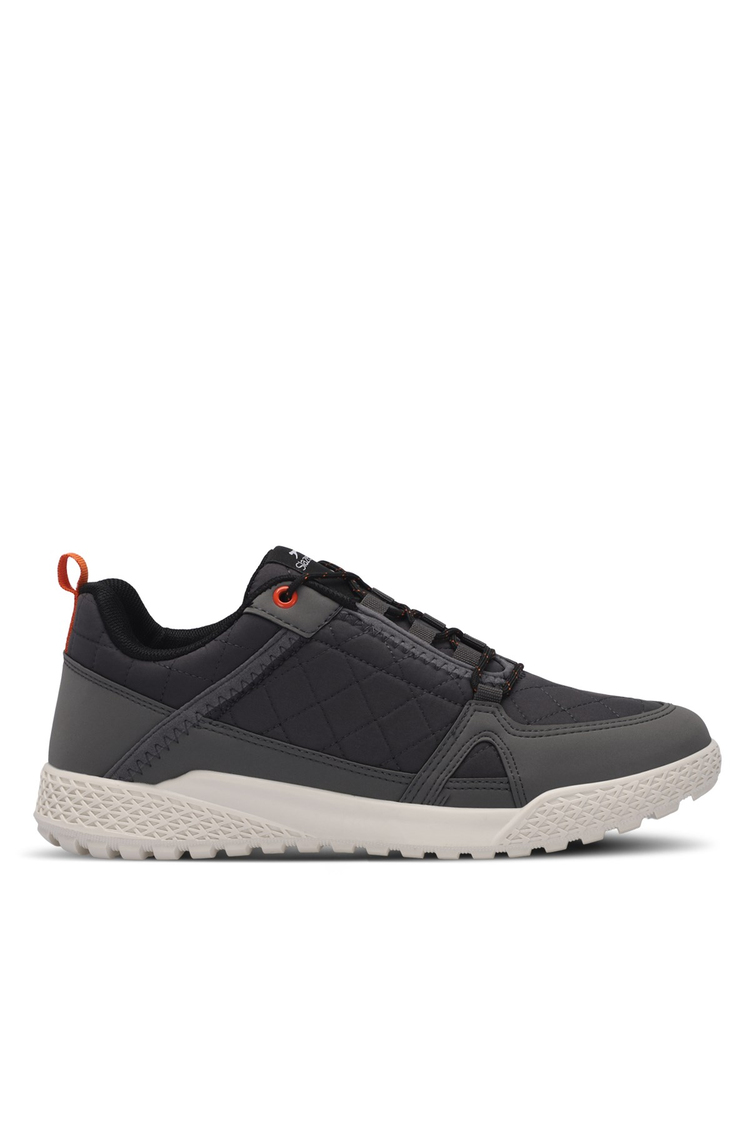 TERENTIY IN Erkek Koyu Gri Kırmızı Sneaker SA24OE073