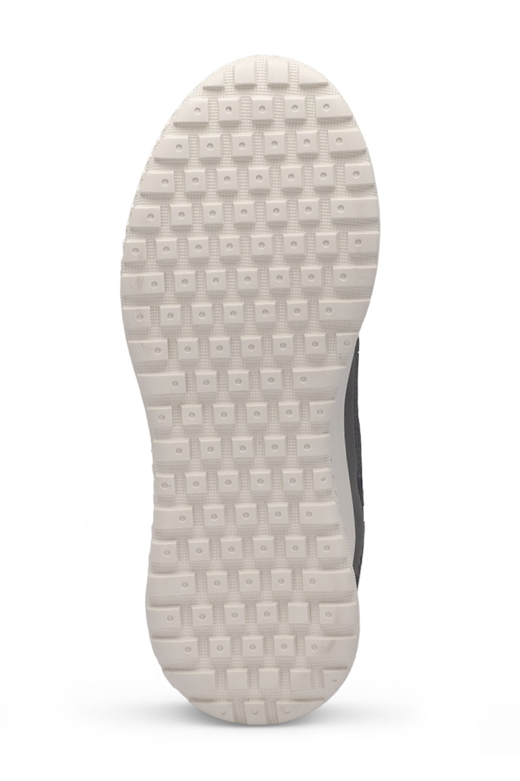 TERENTIY IN Erkek Koyu Gri Kırmızı Sneaker SA24OE073
