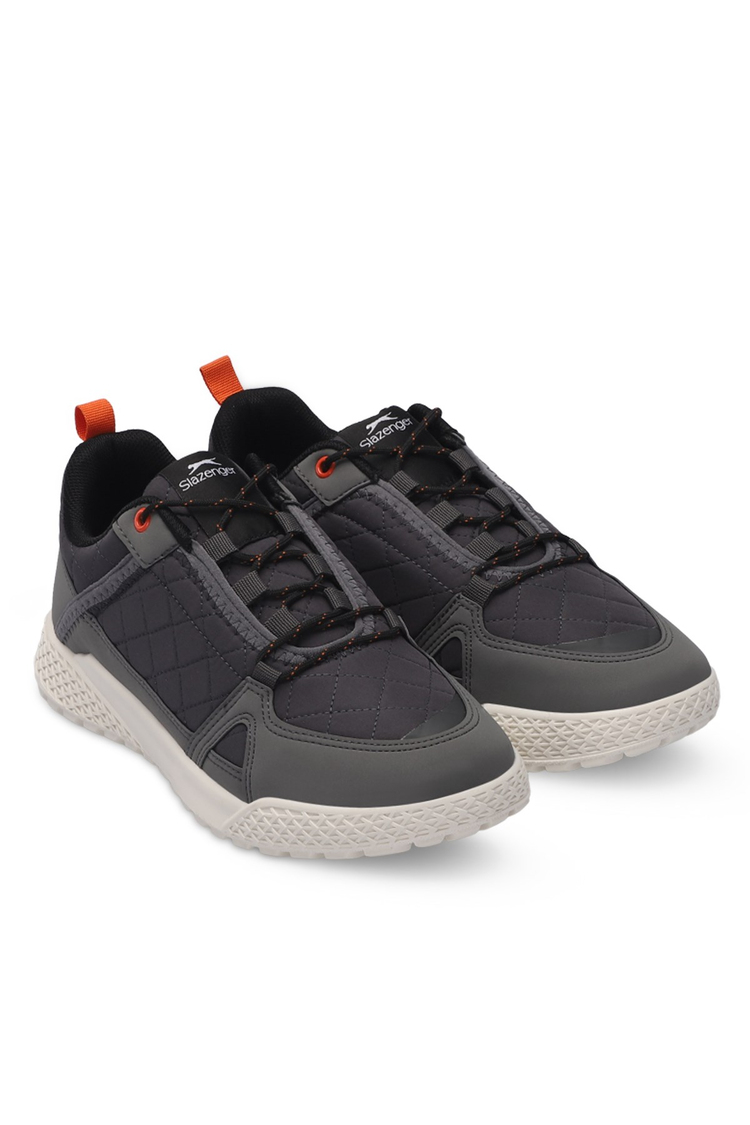 TERENTIY IN Erkek Koyu Gri Kırmızı Sneaker SA24OE073
