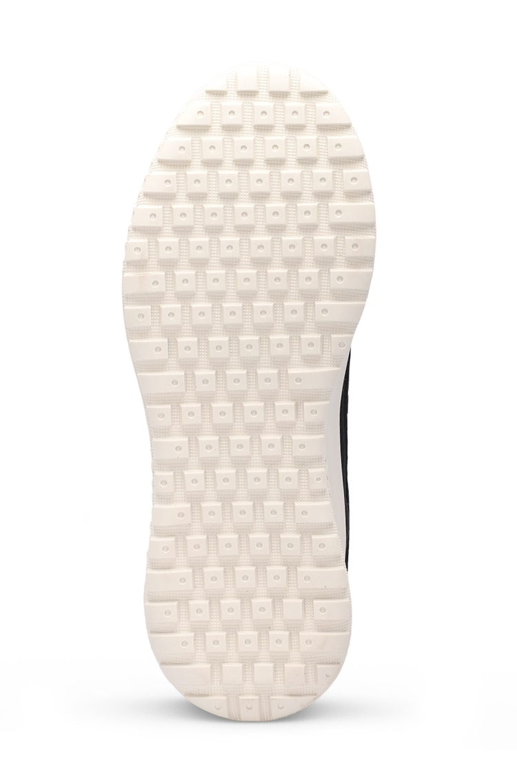 TERENTIY IN Erkek Siyah Kırmızı Sneaker SA24OE073