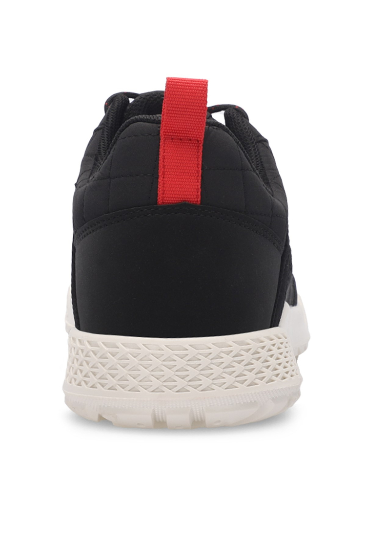 TERENTIY IN Erkek Siyah Kırmızı Sneaker SA24OE073