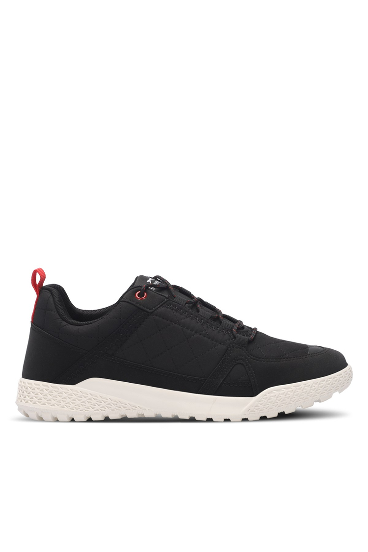 TERENTIY IN Erkek Siyah Kırmızı Sneaker SA24OE073