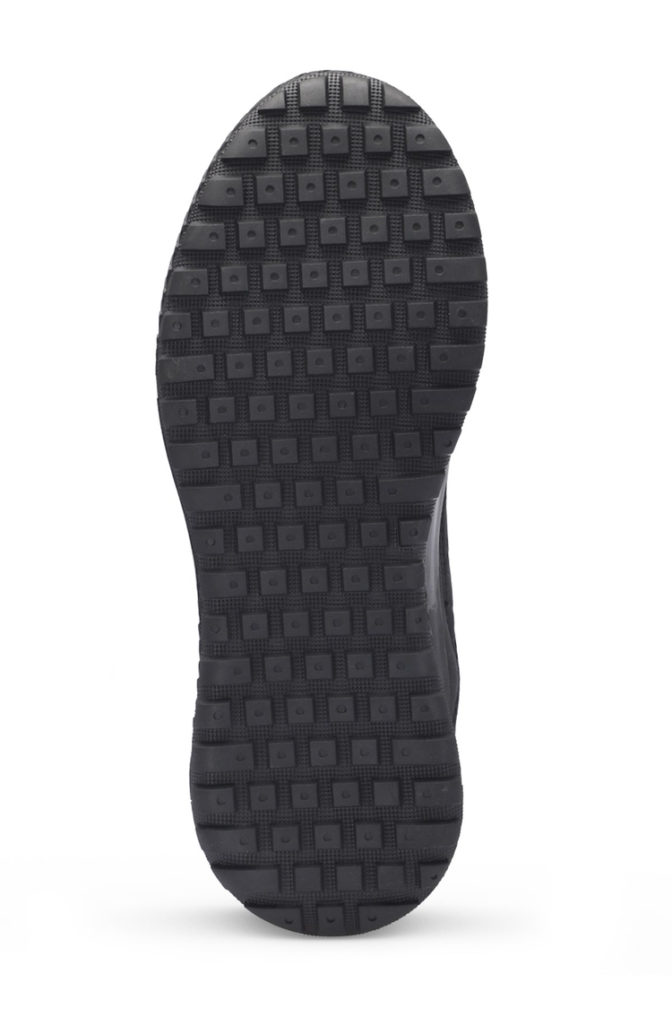TERENTIY IN Erkek Siyah Siyah Sneaker SA24OE073