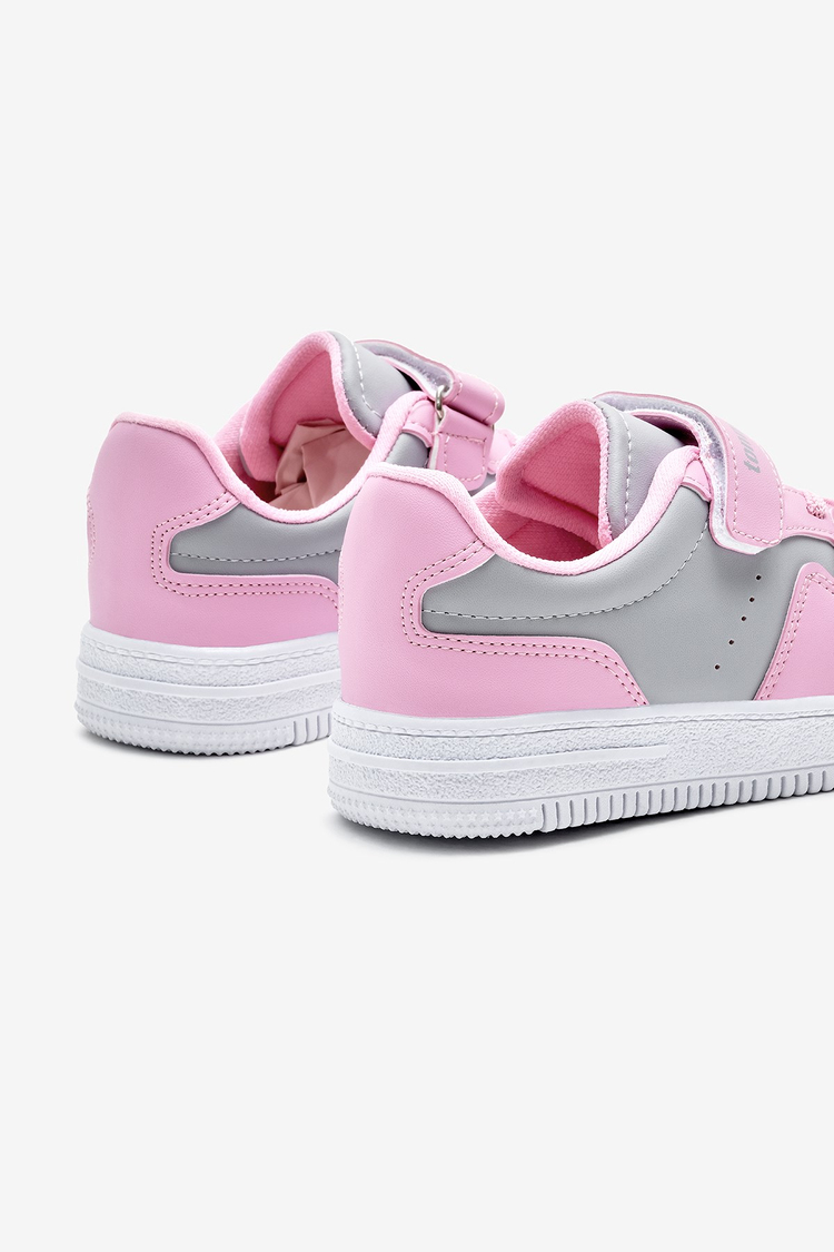 Termo Taban Cırtlı Lastik Bağcıklı Çocuk Unisex Buz Pembe Spor Ayakkabı TBTMKD030