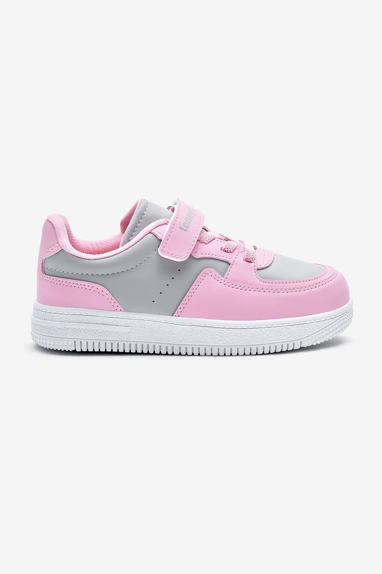 Termo Taban Cırtlı Lastik Bağcıklı Çocuk Unisex Buz Pembe Spor Ayakkabı TBTMKD030
