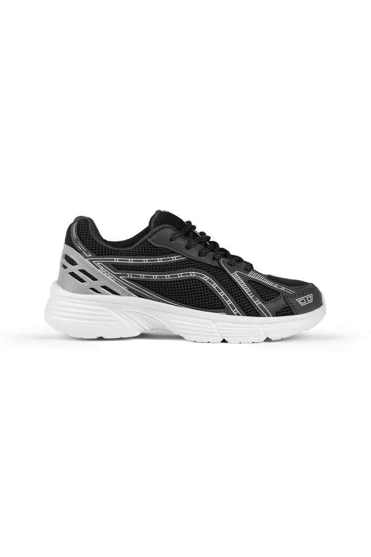 Termo Taban Konforlu Bağcıklı Sneaker Kadın Füme Sneaker TBTÖZF005