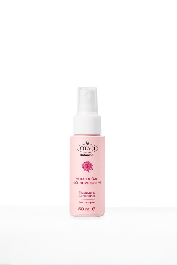 %100  Doğal Gül Suyu Spreyi