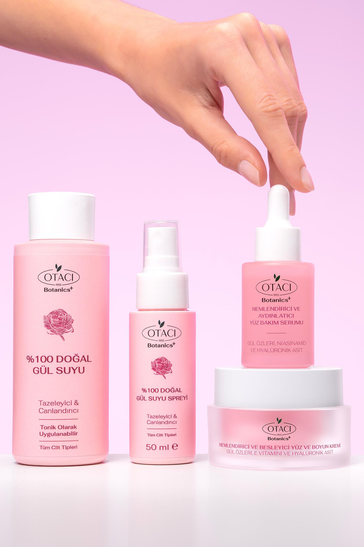 %100  Doğal Gül Suyu Spreyi