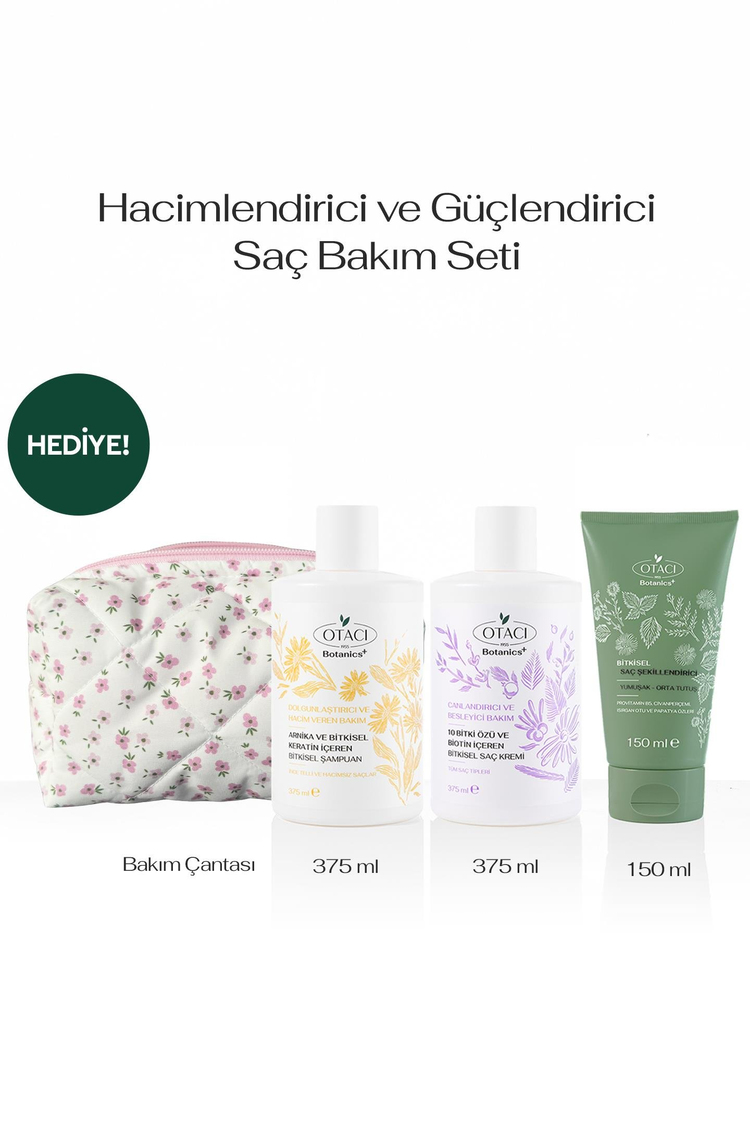 Bakım Çantası Hediyeli Hacimlendirici ve Güçlendirici Set