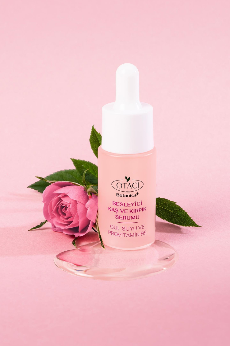 BESLEYICI KAS VE KIRPIK SERUMU - GÜL SUYU VE PROVITAMIN B5