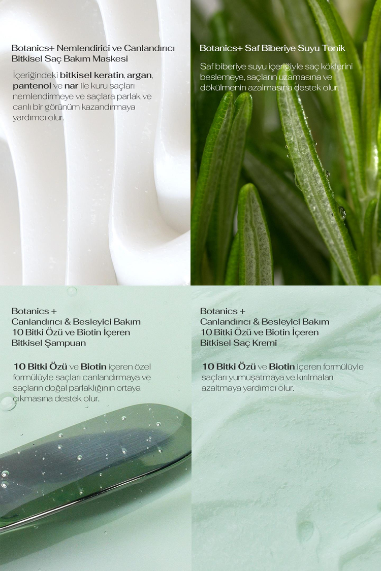 Hacimli Saçlar Bakım Seti