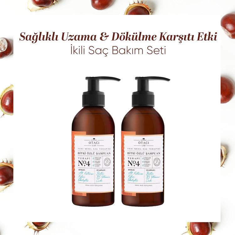 Lab Yeni Nesil Saç Terapisi Bitki Özlü Şampuan Terapi No:4