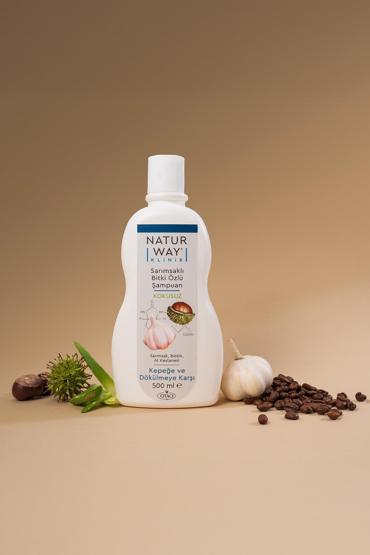 Naturway Klinik Kepek ve Dökülme Karşıtı Sarımsaklı Şampuan