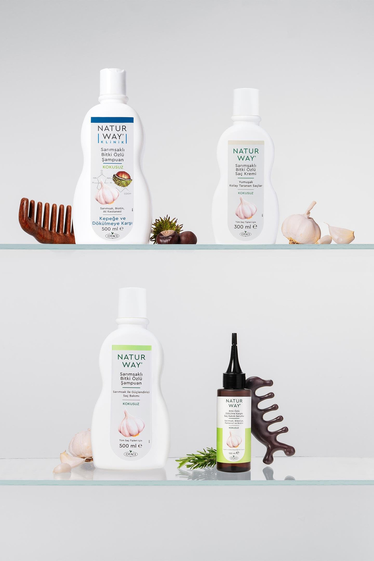 Naturway Sarımsaklı Bitki Özlü Şampuan