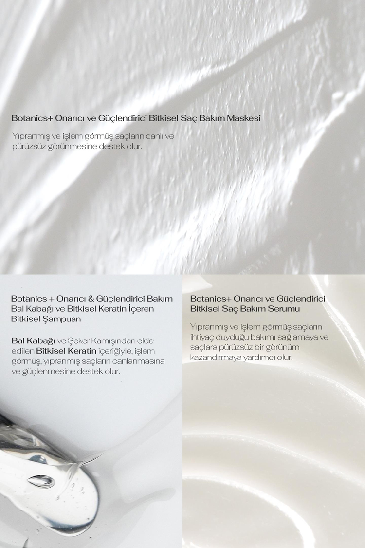Onarıcı ve Güçlendirici Saç Bakım Seti