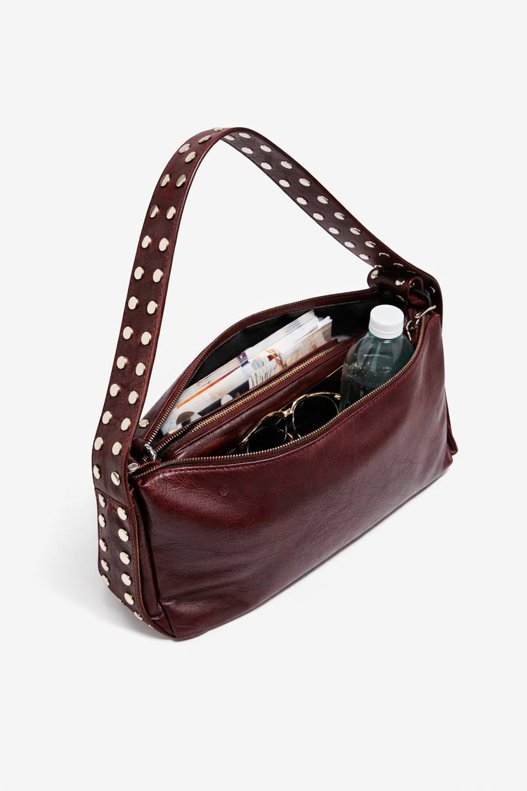 BORDO ZIMBALI TROKLU MIX ÇANTA