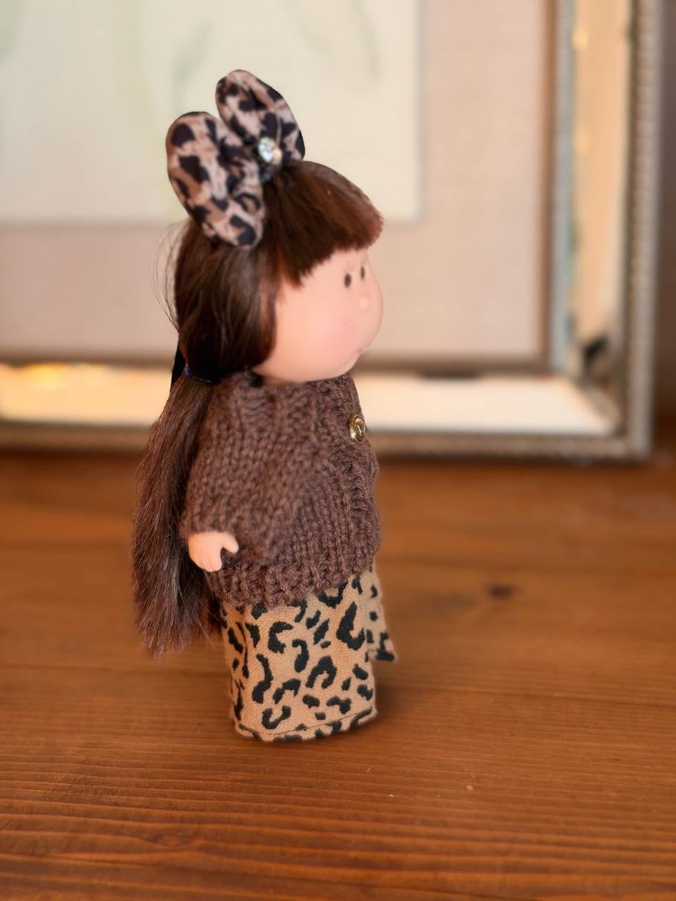 CHARM BEBEK AKSESUAR KAHVE LEOPAR