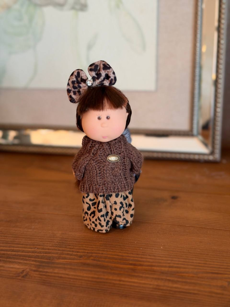 CHARM BEBEK AKSESUAR KAHVE LEOPAR