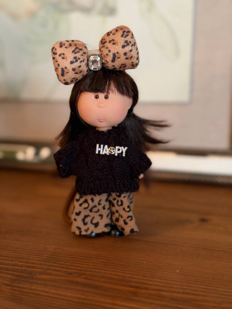 CHARM BEBEK AKSESUAR SİYAH LEOPAR