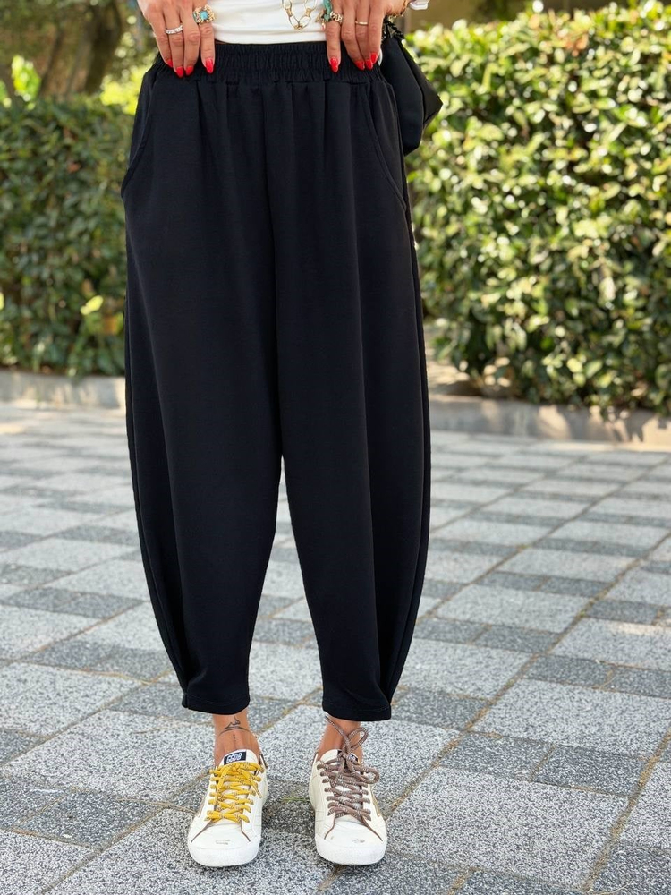 Şalvar Model Modal Pantolon - Kahve