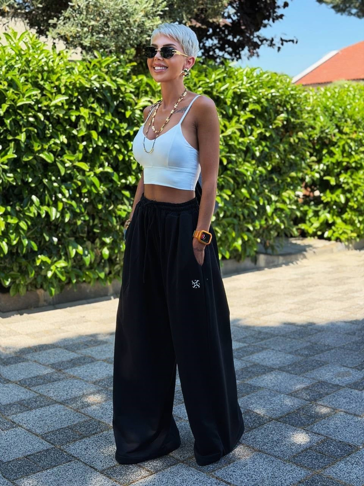 SİYAH S.STUDIO OVERSIZE PREMIUM EŞOFMAN