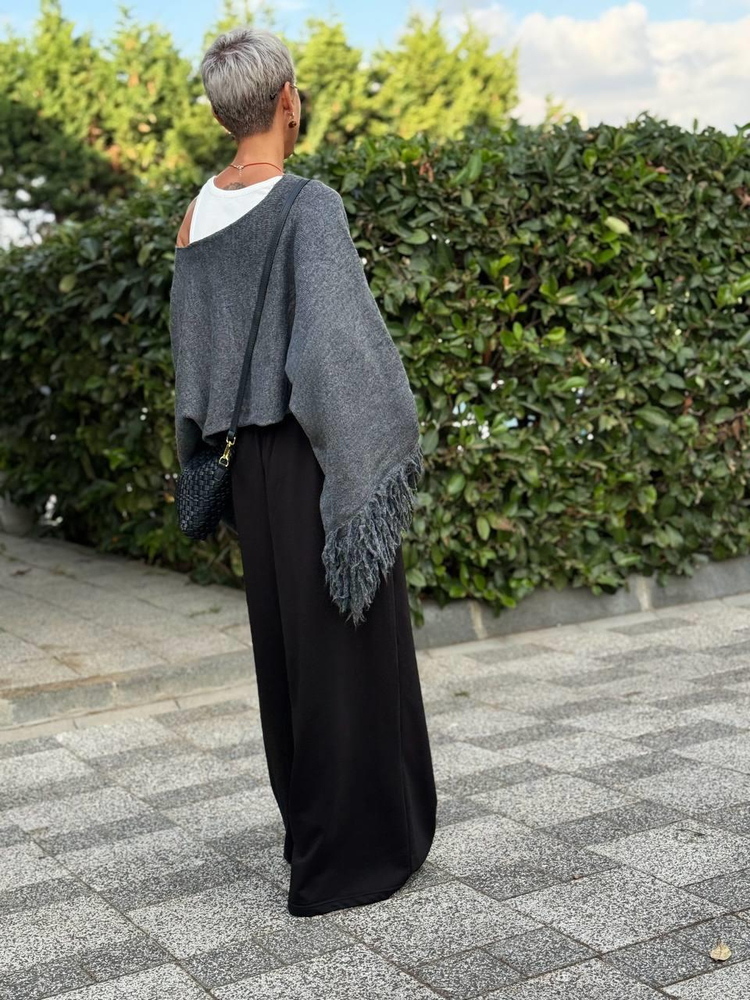 SİYAH S.STUDIO OVERSIZE TASARIM EŞOFMAN