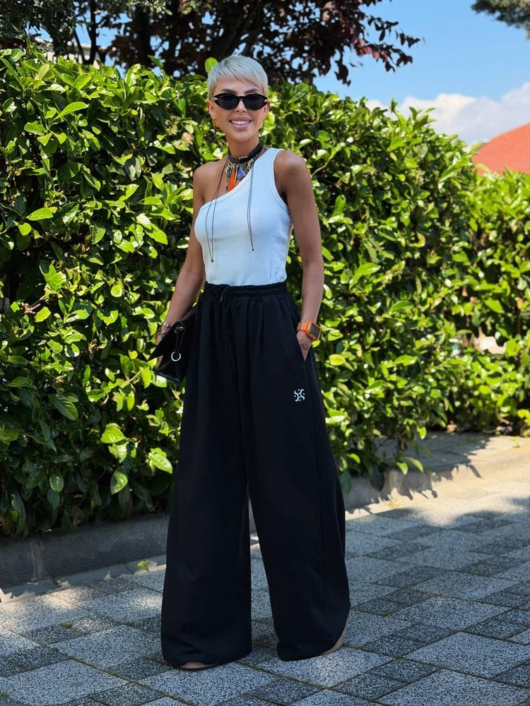SİYAH S.STUDIO OVERSIZE PREMIUM EŞOFMAN