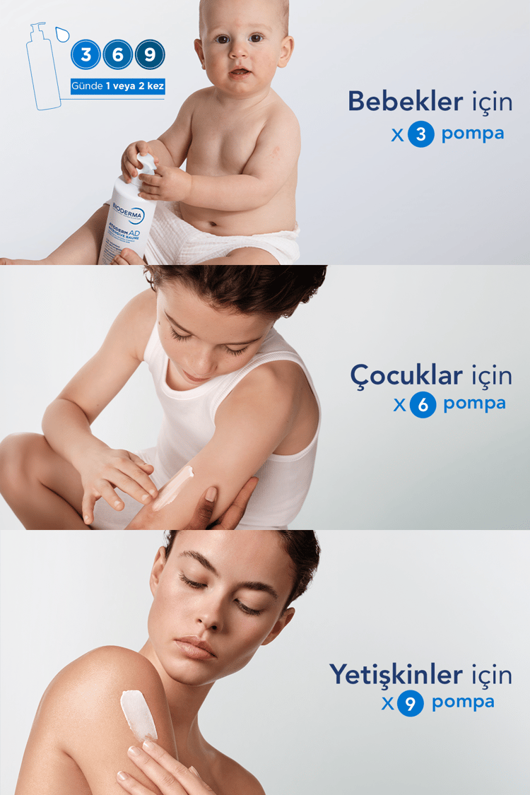 Atoderm AD Intensive Balm Atopik Cilt Kaşıntı Karşıtı Nemlendirici Krem 400 ml