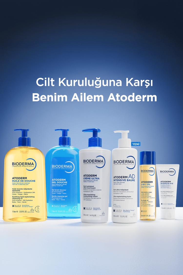 Atoderm AD Intensive Balm Atopik Cilt Kaşıntı Karşıtı Nemlendirici Krem 400 ml