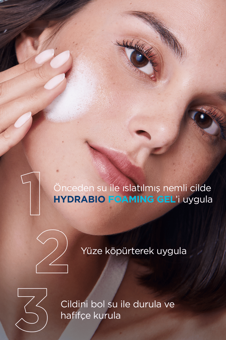 Bioderma Hydrabio Foaming Gel Tüm Ciltler Nemlendirici Etkili Yüz & Vücut Temizleme Jeli 400 ML